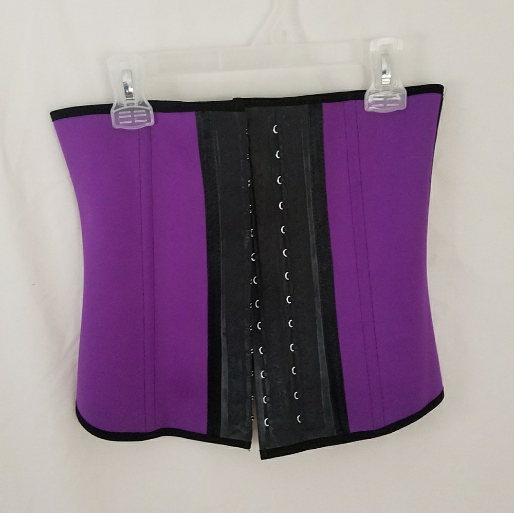 Purple waist trainer